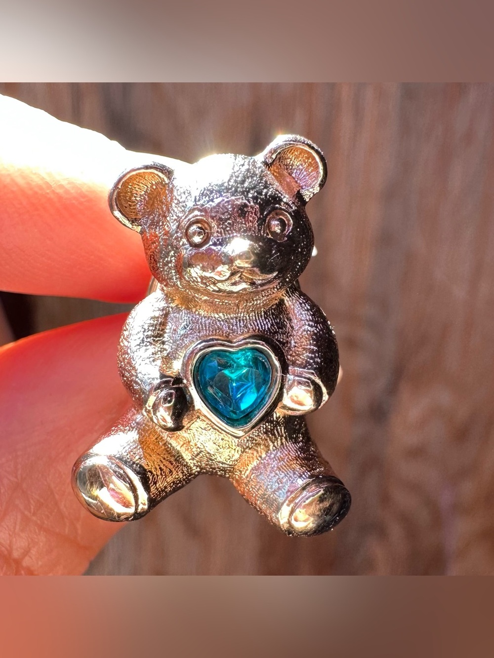 Vintage Avon Teddy Bear Pin